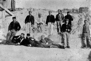 The men who built the seawall