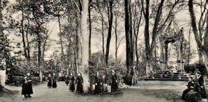 The grounds of the FCJ boarding school for girls at Bagatelle