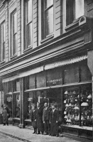 F J Grandin sold gas and electric lamps at a time when Burrard Street was a much more important shopping area than it is today