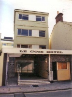 Le Coie Hotel entrance