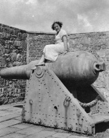 Castle cannon in 1934
