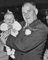 Bill and Peter Le Claire in 1958