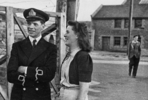 Madeleine Le Cuirot on Liberation Day 1945