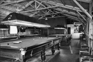 First Tower Institute snooker room