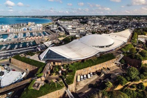 The 20th century leisure centre roof