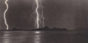 A 1931 electrical storm captured by Albert Smith