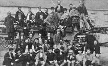 Gregory's Royal Blue in 1868