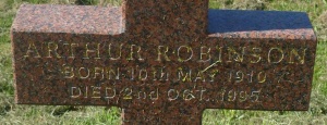 Robinson - St Ouen parish cemetery
