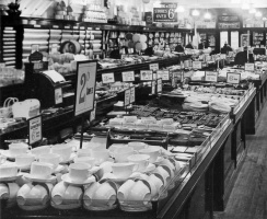 This picture is believed to show the Jersey branch in the 1950s, but it may have been taken elsewhere - the interior of one Woolworth looked much like another