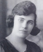 Mavius Kathleen Aubert (1906-1943) in 1935. She was the daughter of Pierre Emile and Sarah Baker