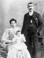 Amanda Louisa Renault with Pierre Menier and Peter