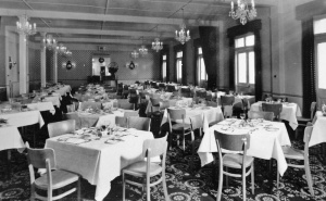 Continental Hotel dining room