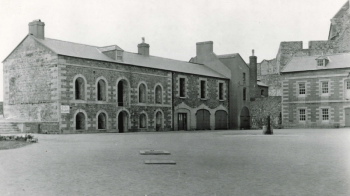 Lodgings, library, etc