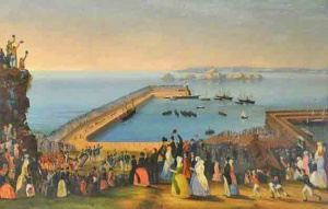 Departure of Queen Victoria, 1846; Philip Ouless