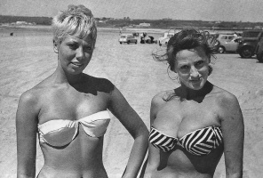 At the sand races in 1962