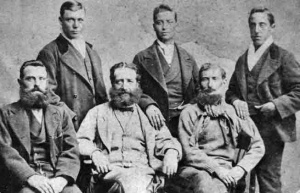 The crew of the Royal Blue Jacket