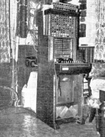 1940s telephone switchboard