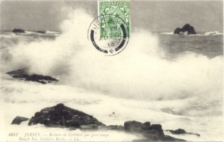 Rough sea at Corbiere