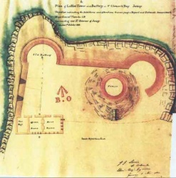 A plan of the tower