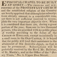 1832 adverts in Jersey Times ...
