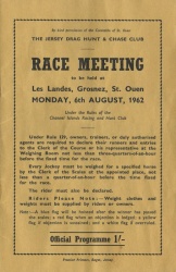 Les Landes race programme 1962