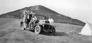 A scout camp at Catel de Lecq