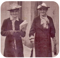 Melina Mary Smith, nee LeMiere and Emelia Anna Thomas, nee Smith