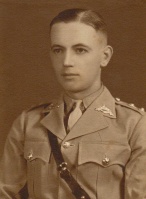 Lieutenant John Hacquoil Hocquard (1908- ), the future Lt-Colonel, in Hong Kong in 1934