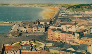 Looking down on the Weighbridge with the Esplanade beyond, in the 1950s