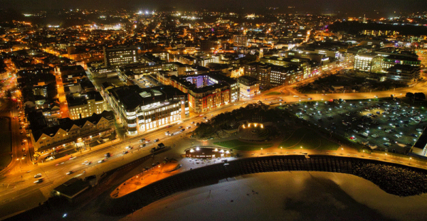 A 2023 photograph from a drone by Paul Lakeman. Visit his Facebook group for a large selection of photographs looking down on Jersey's coasts. Photographs are available in return for a contribution to Jersey Hospice