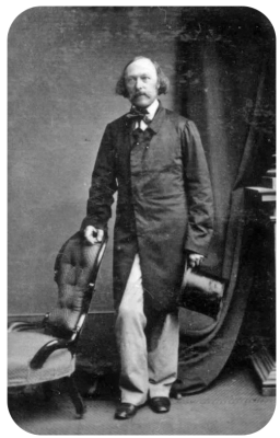 Frederick Tennyson, 1860, photographed by Mullins