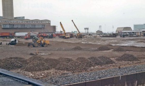 Reclaimed land in the 1980s