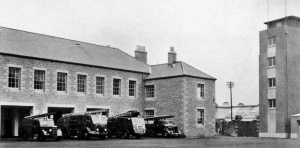 Rouge Bouillon Fire Station in 1955