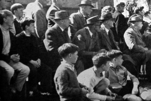 Part of the crowd at the 1965 Upton Park final at Springfield between Georgetown and Guernsey's St Martin