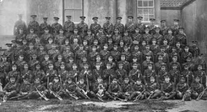 E Company, 2nd Battalion in 1914