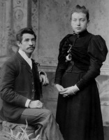 John Lamswood Tostevin and Emma Frances, nee Dodd, in Adelaide