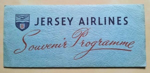 The cover of a programme produced for passengers