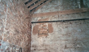 Blocked up 17th century windows ....