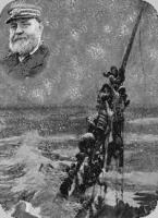 Of those who clung to the mast, only six survived