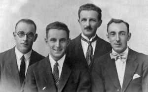 Rene, Emile, Alexis and Edouard Bouteloup, 1925