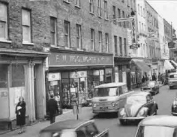 The Halkett Place frontage of Woolworth before the store expanded