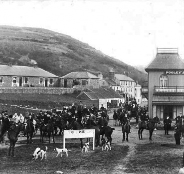 The hunt meets at Greve de Lecq