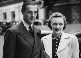 The 9th Earl and his second wife, American actress Virginia Cherrill, formerly married to Hollywood star Cary Grant