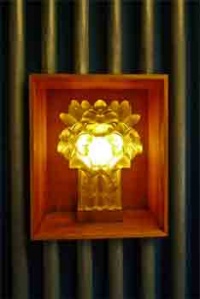 A wall light