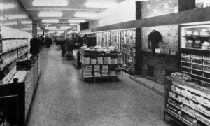 Menswear department in 1965