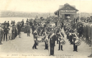 Military bands at the Harbour