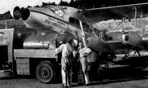 Refuelling at West Park in 1936