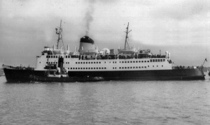 Caesarea in her first livery