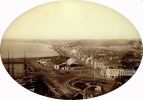 An albumen print from the late 1880s