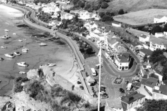 ... the same view after removal and replacement by a car park